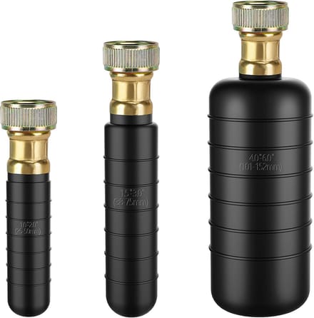 3x Afvoerontstopper Set - Rubberen Blaas voor Verstopte Afvoeren (1" - 6")