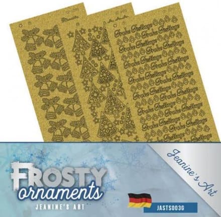 Stickerset - Jeanine's Art - Frosty Ornaments - DUI