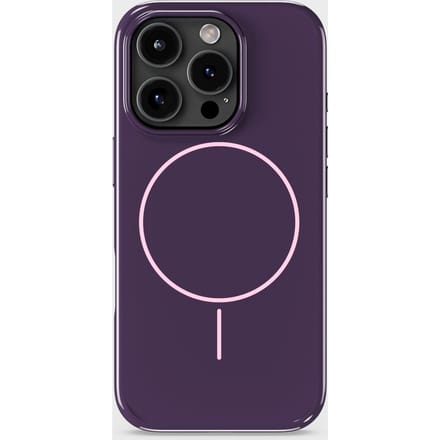 Phone Case Mono Deep Plum/Pink iPhone 16 Pro