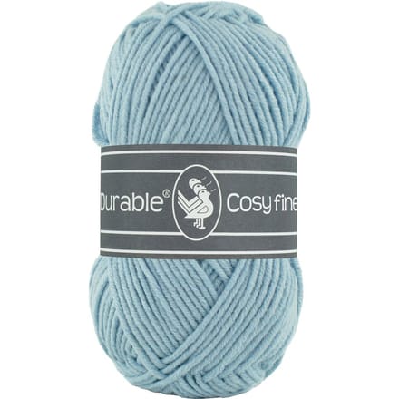Durable Cosy Fine - 2124 baby blue - Katoen/Acryl Garen