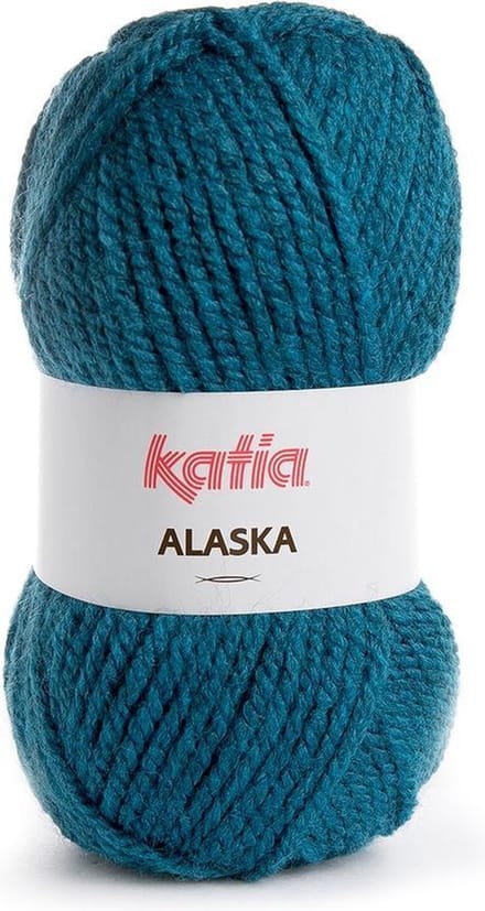 Katia Alaska - 36 petrol - Acryl Garen