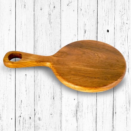 Snijplank hout -serveerplank 'CREN' 25cm X 15cm - vervaardigd uit teak