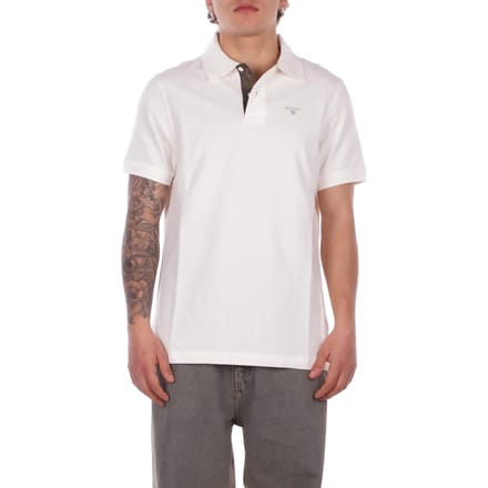 Barbour T-shirt en Polo Panna
