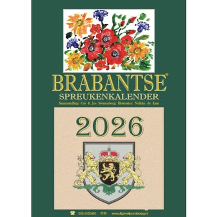 Brabantse Spreukenkalender / 2026 - Cor Swanenberg