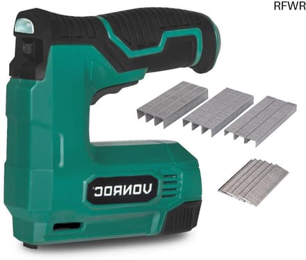 RFWR® Accu Tacker met Soft Grip - Compleet Set met Nietmachine en Accessoires