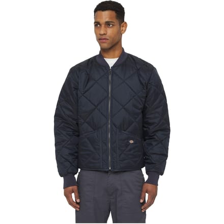 Dickies Diamond Heren Blauw Gequilt Jacket