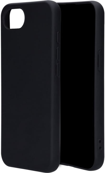 Mobiparts hoesje geschikt voor de Apple iPhone 16e Apple iPhone 17e - Siliconen - Zwart