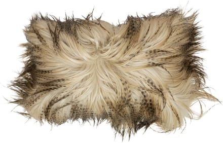 half kussen geit tibet langhaar 30x50cm