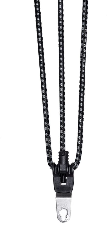 Cortina snelbinder Jakarta 62 cm zwart/grijs