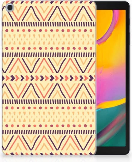 Samsung Galaxy Tab A 10.1 (2019) Hippe Hoes Aztec Yellow