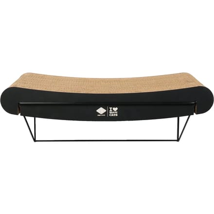 Gebogen wandkrabplank voor katten van karton (zonder het metalen deel) D&D Home David