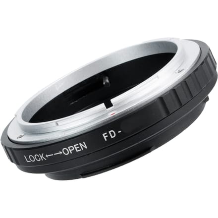 FDEOS EF Ring Adapter Lensadapter FD Lens voor Canon EOS EF Mount Camera wit