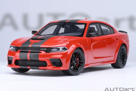 AUTOart 1/18 Dodge Charger Scat Pack Widebody, Torred
