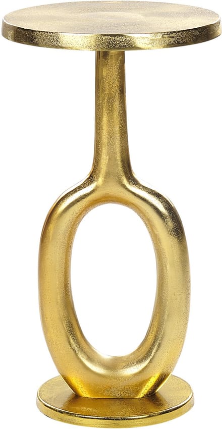 APITI - Bijzettafel - Goud - Aluminium