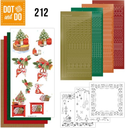Dot and Do 212 - Jeanine's Art - Christmas Cottage