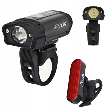 Fietsverlichting Set Voor & Achter 400 LM USB-C PROX HYDRA II