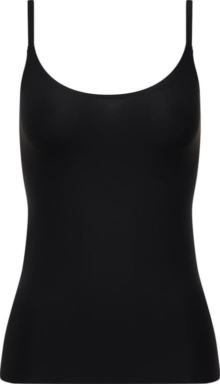 Chantelle - SoftStretch - Onderhemd Camisole - naadloos - onzichtbaar - verstelbare bandjes - ZWART