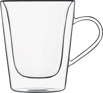 Dubbelwandig glas Multiuso - 22 cl - Set van 2