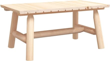 Massief Houten Salontafel 90x50x41 cm - Robuust en Stijlvol