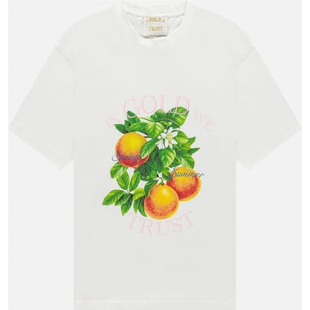 In Gold We Trust The Orange White Größe: M | Hemden Outlet | Unisex | Weiß