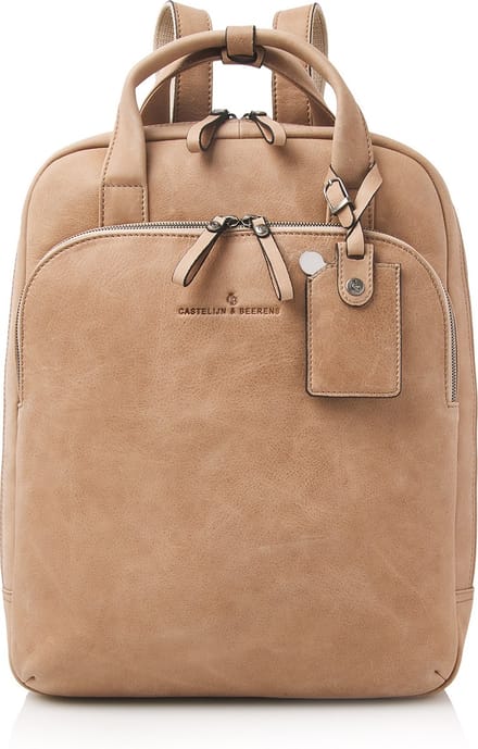 Castelijn & Beerens Carisma Laptoprugzak 15.6 + Tablet beige