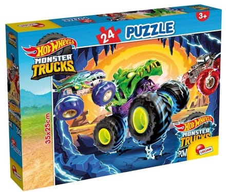 Lisciani hot wheels puzzle m-plus 24