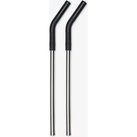 Klean Kanteen Rietjes 2-Pack Black Black