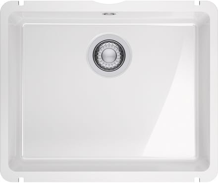 Franke Mythos - Keramische spoelbak KXK 110-51, 55x45 cm, Glacier 126.0735.183
