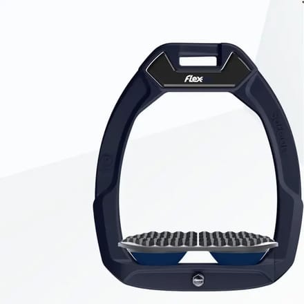 Veiligheidsstijgbeugels voor endurance rijden Bruin/Grijs/Marine Flex-On Safe-On