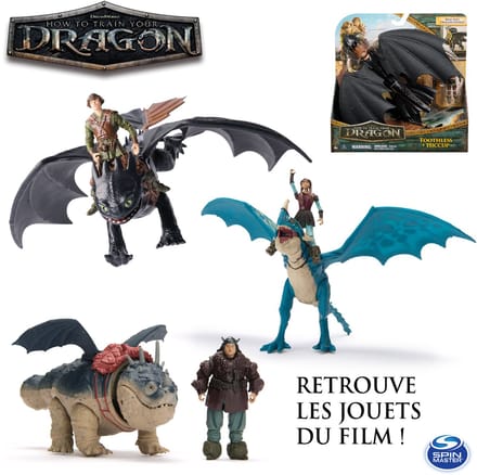 Spin Master Draken-en Vikingfiguur 3 Modellen Assorti Geassorteerd Grijs