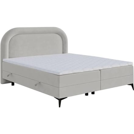 Boxspring Lorena velvet inclusief topper 160 x 200 cm | NADUVI Collection