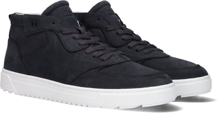 HUB Nevada Hoge sneakers - Leren Sneaker - Heren - Blauw - Maat 42