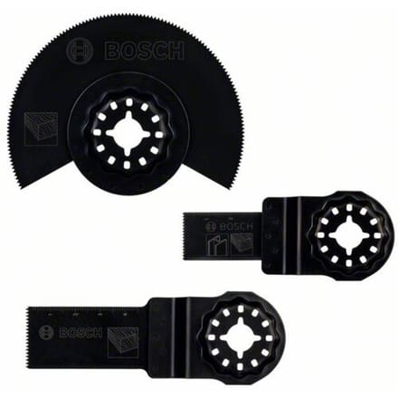 Bosch Accessories 2607017323 PMF Multitool toebehorenset 3-delig 1 set(s)