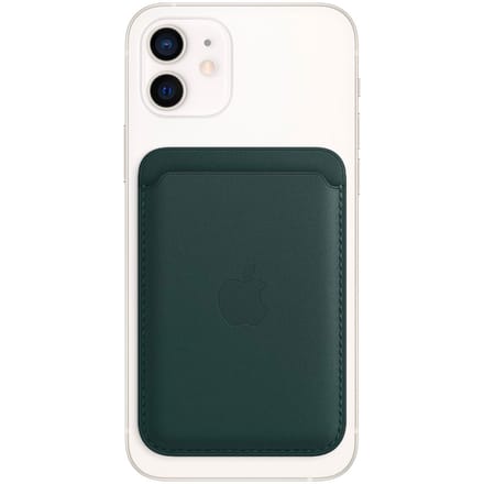Leather Wallet MagSafe (Apple Wallet 2nd generation) - Met ingebouwde AirTag functie - Forest Green