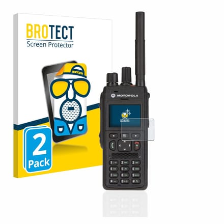 BROTECT - Screenprotector voor Motorola MTP3550 - Folie Beschermfolie matte 2 Stuks