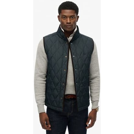 Superdry - Gewatteerd Estate Gilet - Heren - Gilets