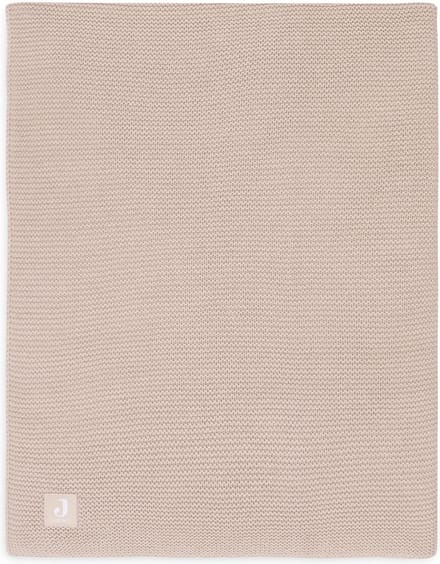 Jollein Deken Wieg 75x100cm Basic Knit Wild Rose