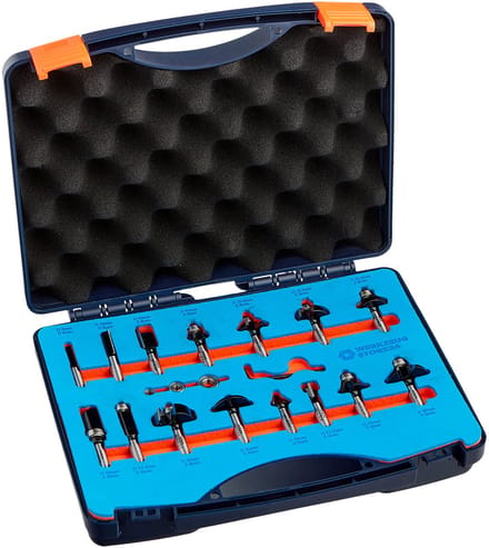 WS24 Frezerset 8 mm Schacht 15-delig - WS24-100063