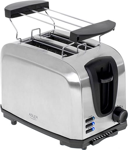 Top Choice - Broodrooster - Toaster met broodjesrooster - 1000 Watt