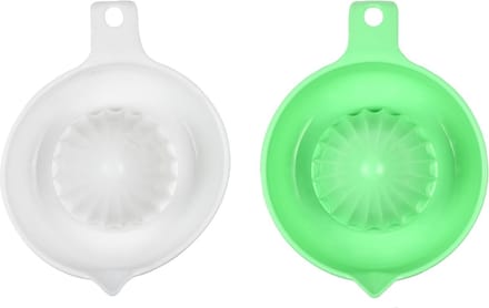 Benson Compacte citruspers - met opvangbak en schenkmond - 14 x 18 x 7 cm - mix