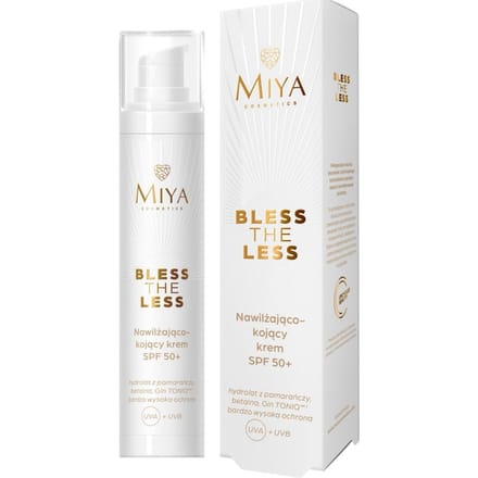 MIYA Cosmetics Bless The Less Moisturizing and Soothing Cream SPF 50 50 ml