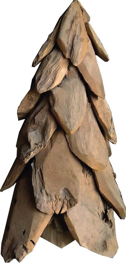 PTMD Bosney natural teak wood tree statue m