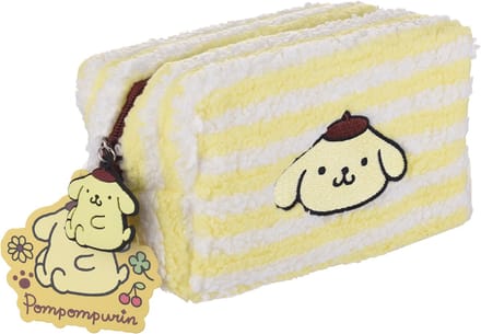 Hello Kitty Pompom - Toilettas Voor Vrouwen - Make Up Tasje - Etui - Back to School - 17 x 9,5 cm