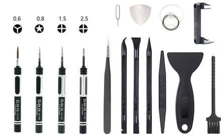 Let op type!! JIAFA JF-8127 15 in 1 Phone Repair Tool Set