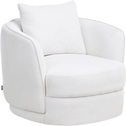 ANDALEN - Fauteuil - Gebroken wit - Polyester