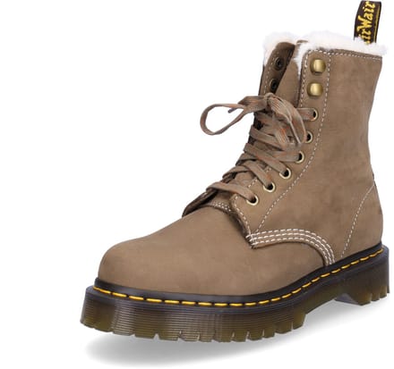 Dr Martens dames veterboot kaki