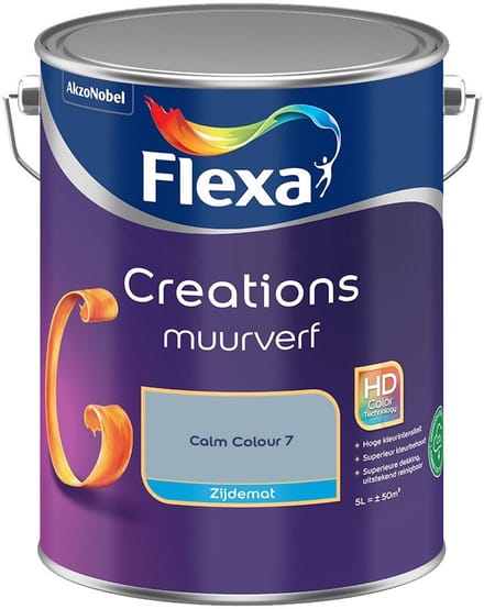 Flexa - Creations Muurverf Zijdemat - Calm Colour 7 - Mengverf - 5 L