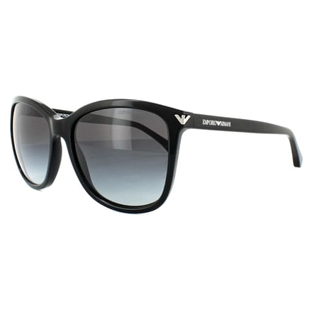 Emporio Armani Zonnebril 4060 5017/8G Zwart Grijs Verloop