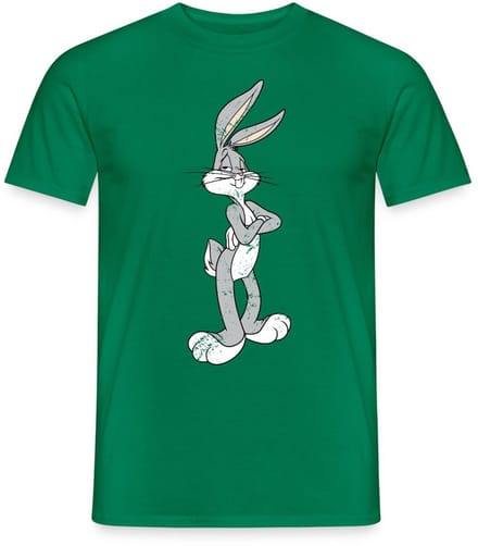 Looney Tunes Bugs Bunny Vintage T-Shirt Heren