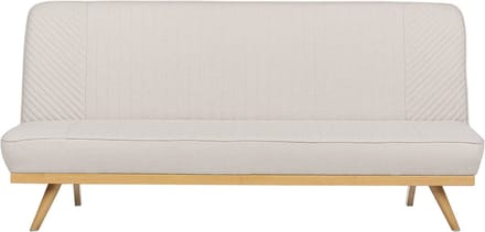 KALFAFELL - Slaapbank - Beige - Polyester
